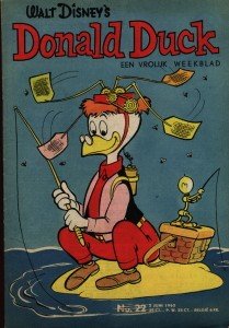 Front cover: Donald Duck - 1962 - Nr. 22