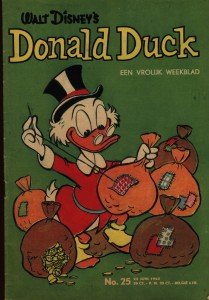 Front cover: Donald Duck - 1962 - Nr. 25