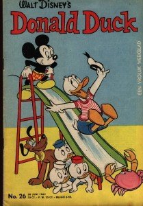 Front cover: Donald Duck - 1962 - Nr. 26