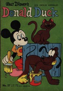 Front cover: Donald Duck - 1962 - Nr. 27