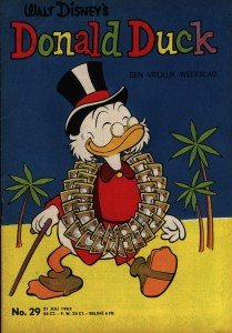 Front cover: Donald Duck - 1962 - Nr. 29