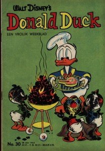 Front cover: Donald Duck - 1962 - Nr. 30