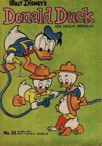 Front cover: Donald Duck - 1962 - Nr. 33