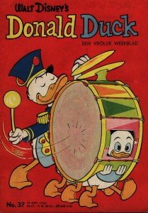 Front cover: Donald Duck - 1962 - Nr. 37