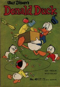 Front cover: Donald Duck - 1962 - Nr. 40