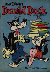 Front cover: Donald Duck - 1962 - Nr. 41