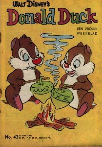 Front cover: Donald Duck - 1962 - Nr. 43