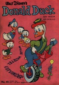 Front cover: Donald Duck - 1962 - Nr. 45