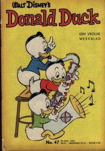 Front cover: Donald Duck - 1962 - Nr. 47