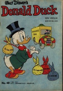 Front cover: Donald Duck - 1962 - Nr. 48