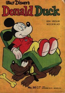 Front cover: Donald Duck - 1962 - Nr. 50