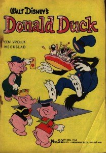 Front cover: Donald Duck - 1962 - Nr. 52