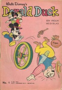 Front cover: Donald Duck - 1963 - Nr. 01