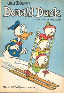 Front cover: Donald Duck - 1963 - Nr. 07