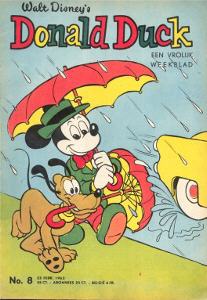 Front cover: Donald Duck - 1963 - Nr. 08