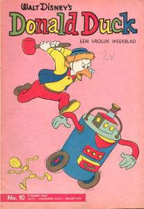 Front cover: Donald Duck - 1963 - Nr. 10