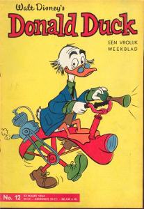 Front cover: Donald Duck - 1963 - Nr. 12