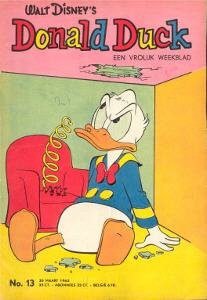 Front cover: Donald Duck - 1963 - Nr. 13