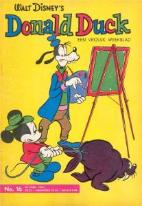 Front cover: Donald Duck - 1963 - Nr. 16