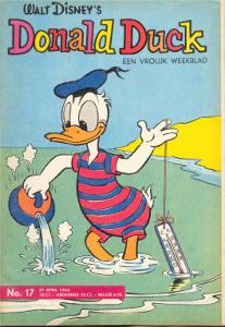 Front cover: Donald Duck - 1963 - Nr. 17