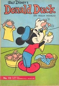 Front cover: Donald Duck - 1963 - Nr. 23