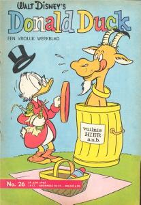 Front cover: Donald Duck - 1963 - Nr. 26