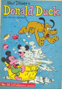 Front cover: Donald Duck - 1963 - Nr. 33