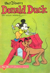 Front cover: Donald Duck - 1963 - Nr. 38