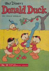 Front cover: Donald Duck - 1963 - Nr. 39