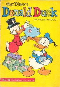 Front cover: Donald Duck - 1963 - Nr. 43