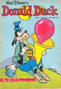 Front cover: Donald Duck - 1963 - Nr. 45