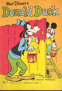 Front cover: Donald Duck - 1964 - Nr. 01