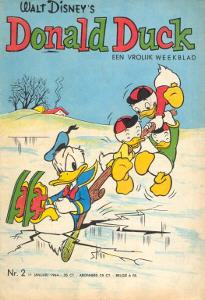 Front cover: Donald Duck - 1964 - Nr. 02