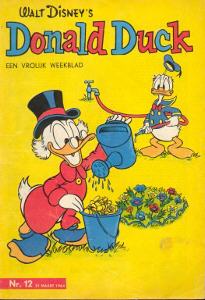 Front cover: Donald Duck - 1964 - Nr. 12