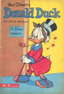 Front cover: Donald Duck - 1964 - Nr. 21