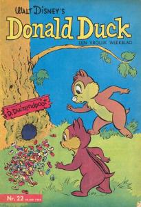 Front cover: Donald Duck - 1964 - Nr. 22