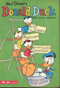 Front cover: Donald Duck - 1964 - Nr. 24