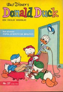 Front cover: Donald Duck - 1964 - Nr. 27