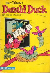 Front cover: Donald Duck - 1964 - Nr. 35