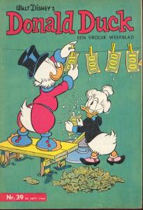 Front cover: Donald Duck - 1964 - Nr. 39