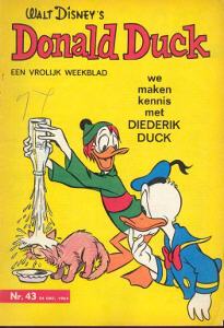 Front cover: Donald Duck - 1964 - Nr. 43