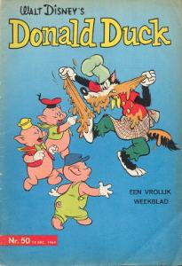 Front cover: Donald Duck - 1964 - Nr. 50