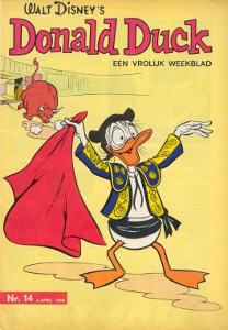 Front cover: Donald Duck - 1965 - Nr. 14