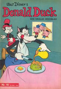 Front cover: Donald Duck - 1965 - Nr. 15