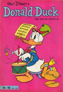 Front cover: Donald Duck - 1965 - Nr. 18