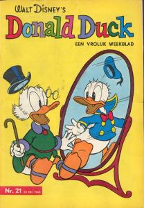 Front cover: Donald Duck - 1965 - Nr. 21