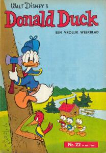 Front cover: Donald Duck - 1965 - Nr. 22