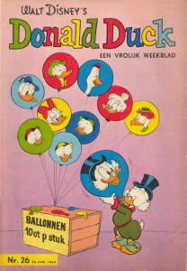 Front cover: Donald Duck - 1965 - Nr. 26