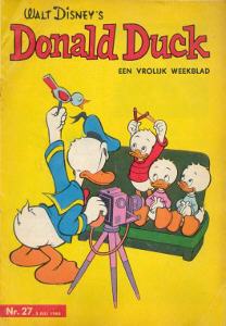 Front cover: Donald Duck - 1965 - Nr. 27