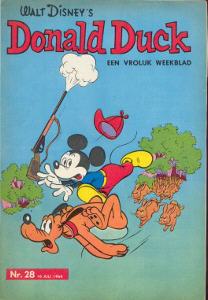 Front cover: Donald Duck - 1965 - Nr. 28